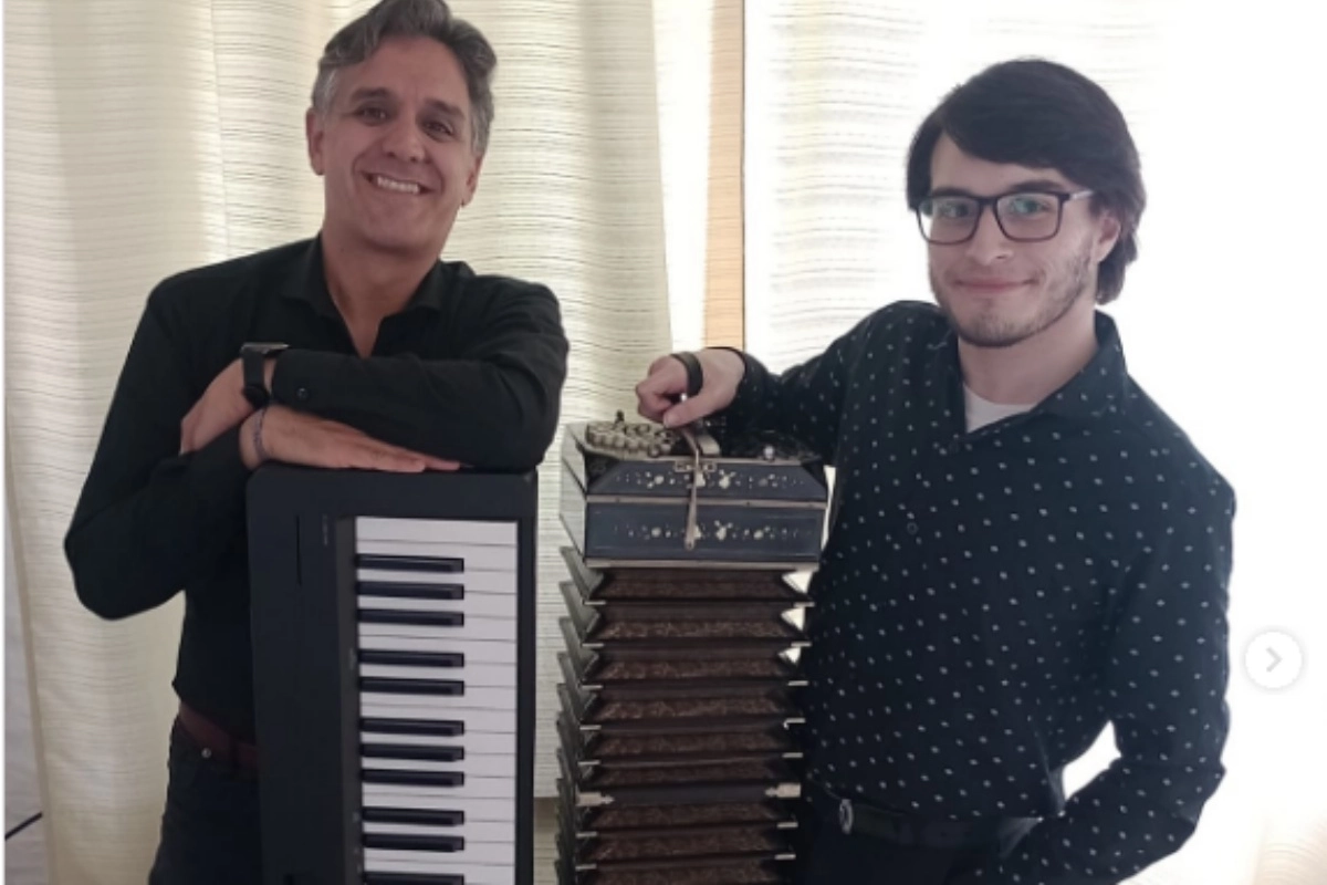 Diego Graciosi en piano y Adrián Martínez en bandoneón conforman Zita dúo Tango