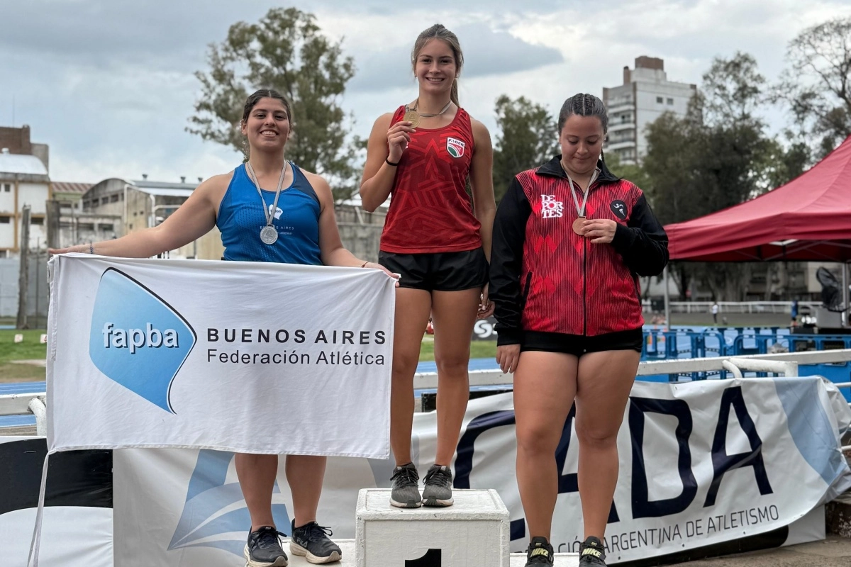 Carmela Cocco alcanzó la marca más alta en el Nacional U20. Carmela Cocco alcanzó la marca más alta en el Nacional U20.