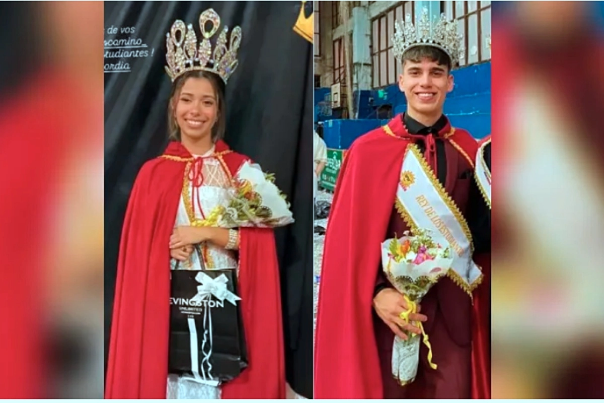 Ian Arakelian y Agustina Camino, Reyes de los Estudiantes 2024. Ian Arakelian y Agustina Camino, Reyes de los Estudiantes 2024.