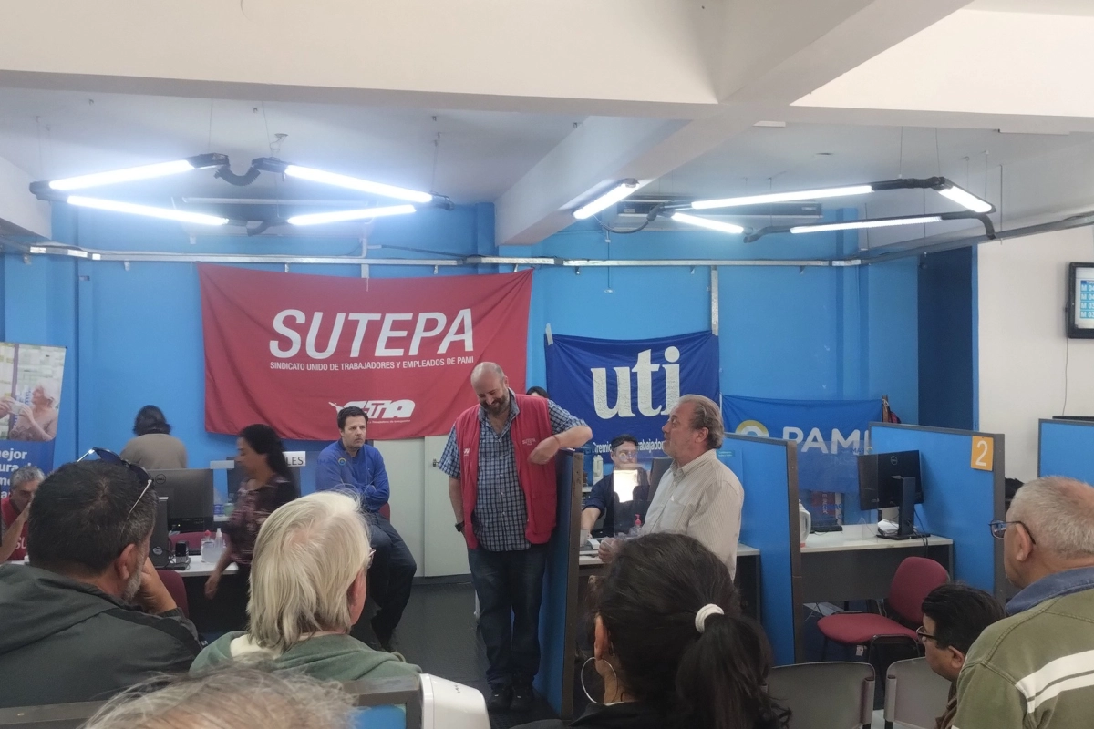 Seguirán las medidas de protesta en el PAMI local. Seguirán las medidas de protesta en el PAMI local.
