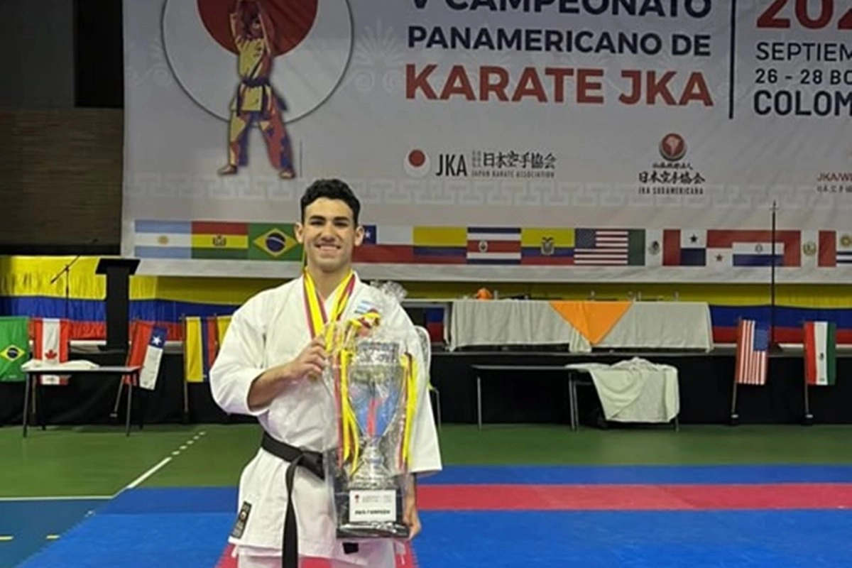 Tadeo fue campeón panamericano en Colombia. Tadeo fue campeón panamericano en Colombia.