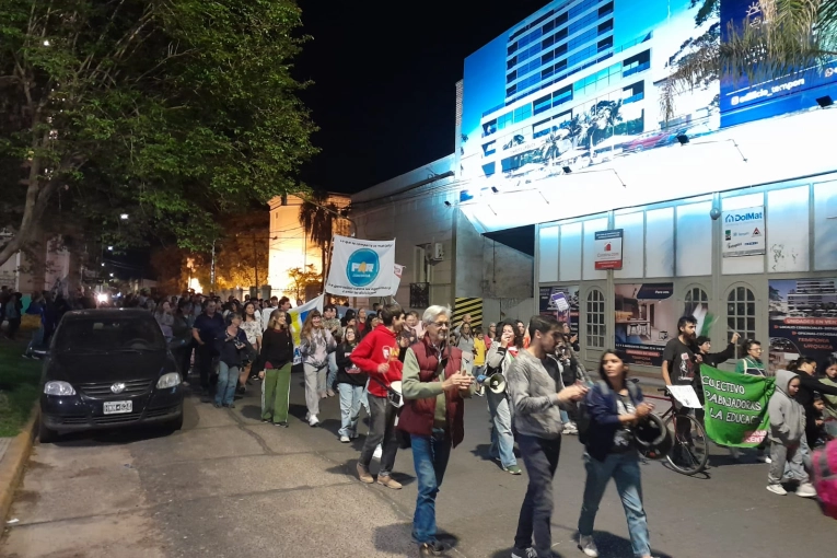 En Concordia se marchó por la aplicación de la ley de Emergencia en Discapacidad