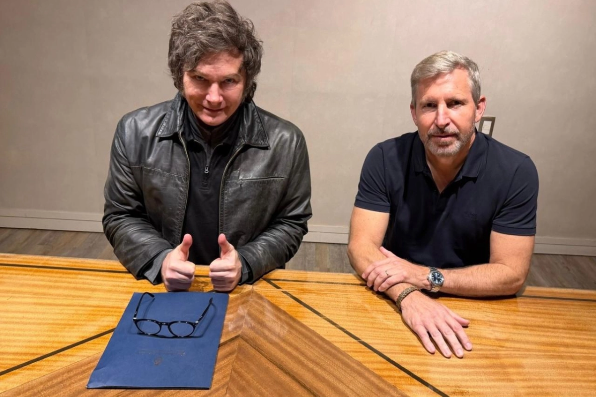 El presidente Javier Milei en su última visita a Paraná. El presidente Javier Milei en su última visita a Paraná.