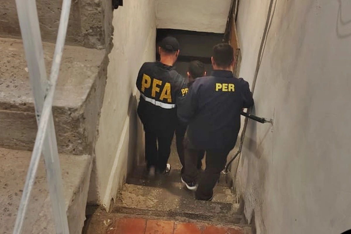El hombre buscado al ser detenido en CABA El hombre buscado al ser detenido en CABA