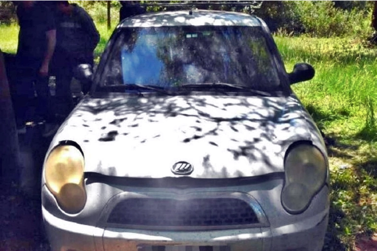 La policía uruguaya encontró escondido el auto del criminal Pablo Laurta