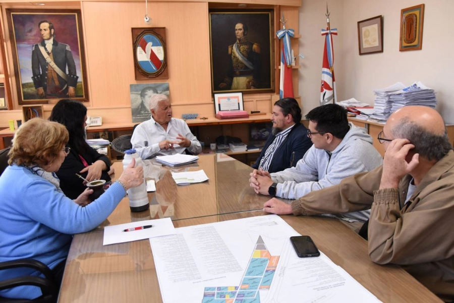 Lauritto recibió a la escuela anfitriona del evento.