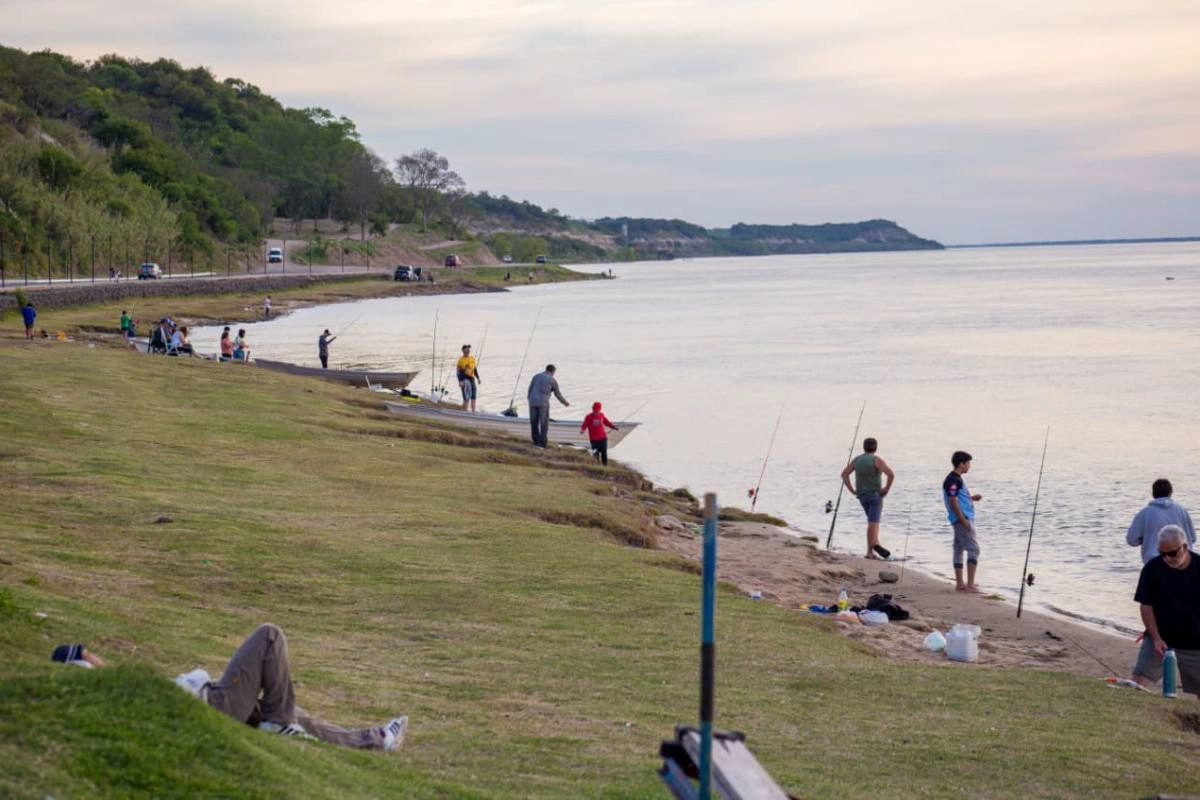 La pesca deportiva fue uno de los atractivos de la ciudad. La pesca deportiva fue uno de los atractivos de la ciudad.