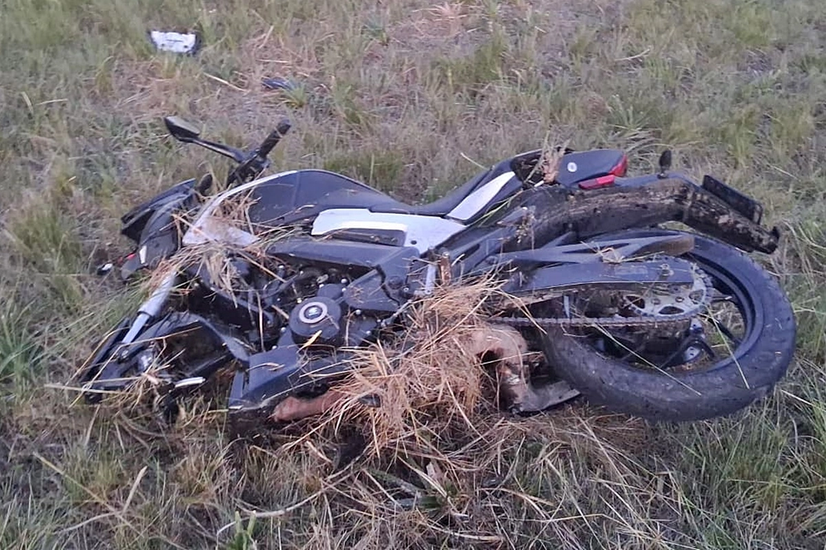 La víctima fatal fue el conductor de una moto. La víctima fatal fue el conductor de una moto.