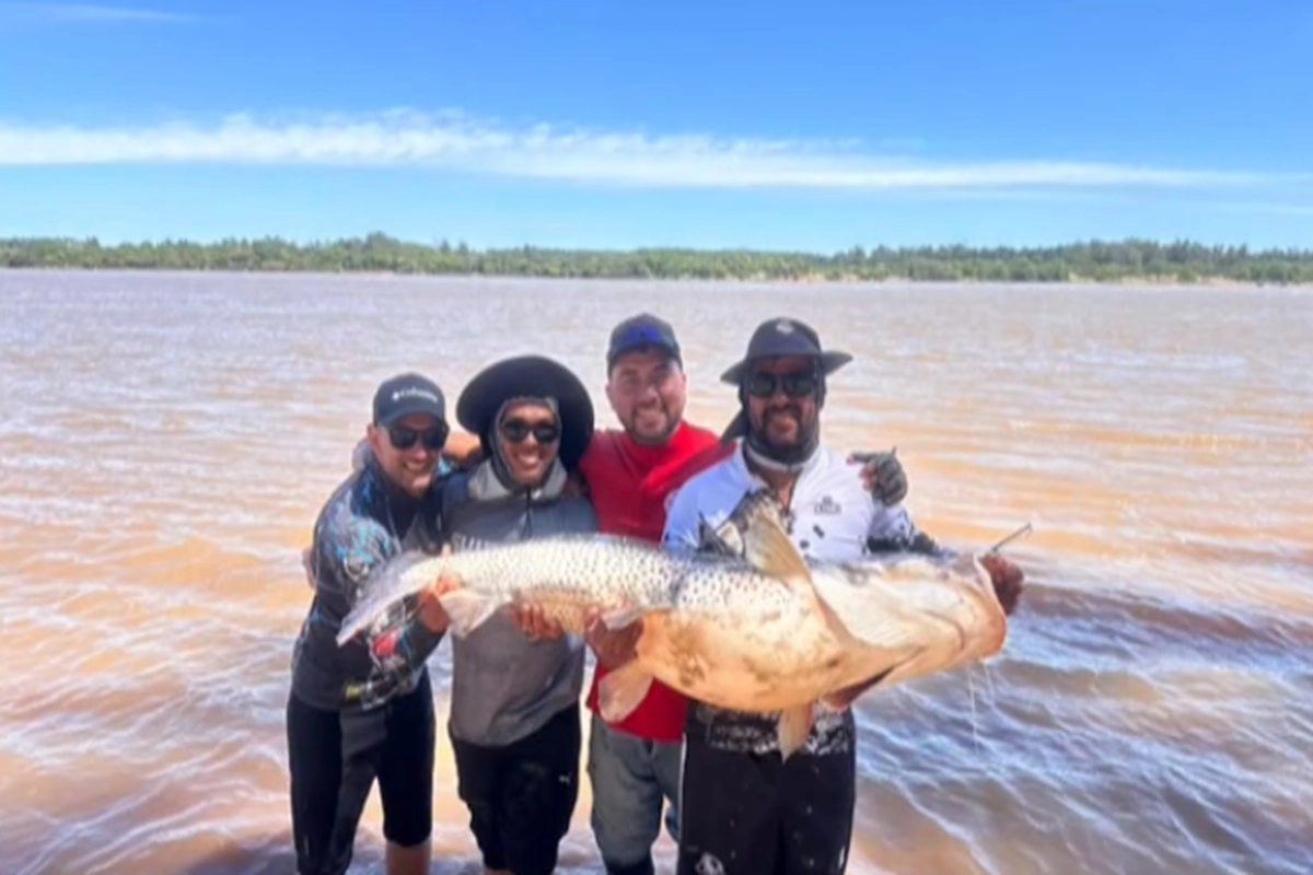 “Fue una experiencia increíble”, relató el guía de pesca Leo Maciel. “Fue una experiencia increíble”, relató el guía de pesca Leo Maciel.