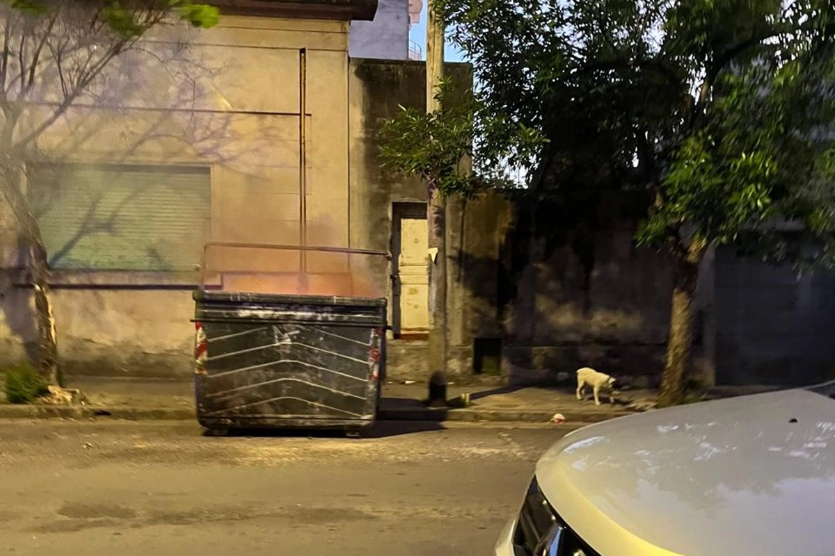 El fuego fue sofocado por un policía gracias a un vecino que colaboró con una manguera. El fuego fue sofocado por un policía gracias a un vecino que colaboró con una manguera.