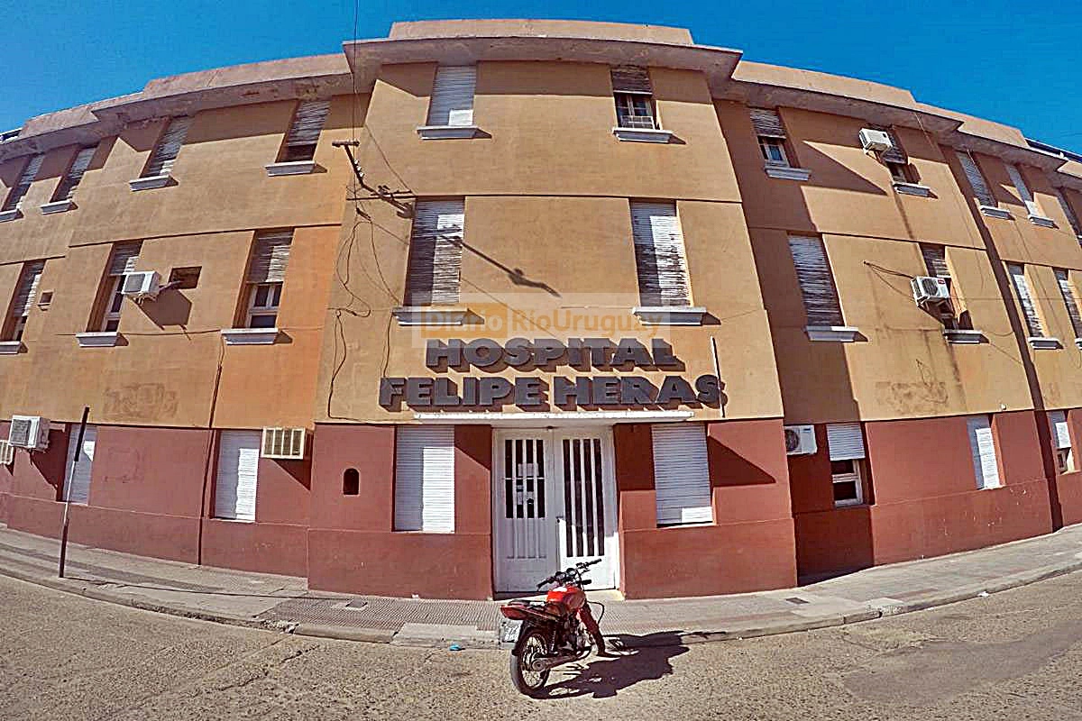 Frente del hospital Felipe Heras Frente del hospital Felipe Heras