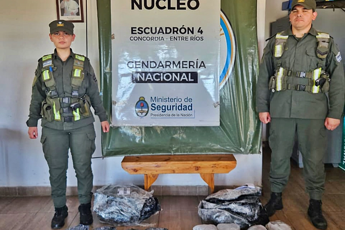 Lo secuestrado superó los ocho kilos de marihuana. Lo secuestrado superó los ocho kilos de marihuana.