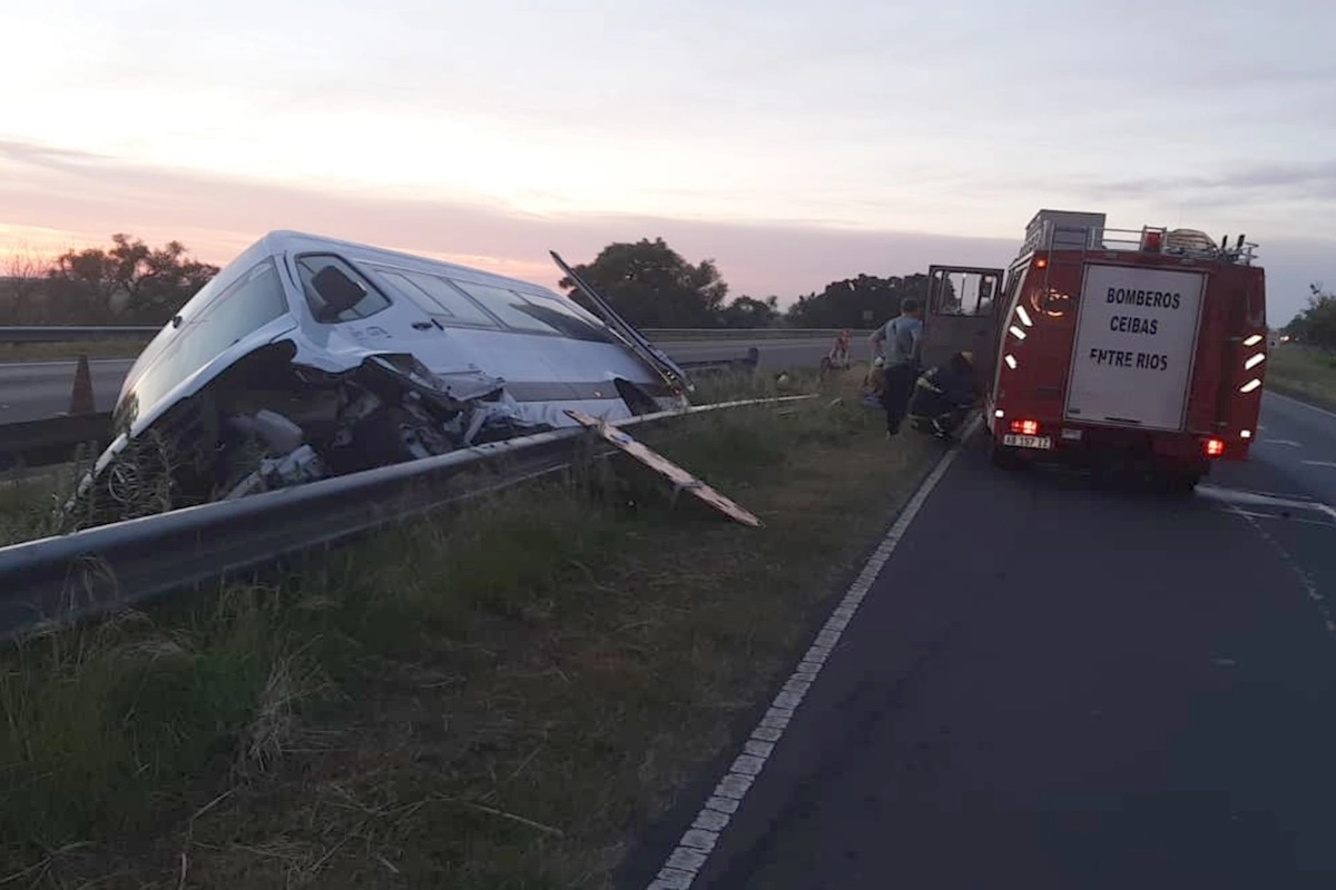 Afortunadamente todos los ocupantes fueron rescatados.