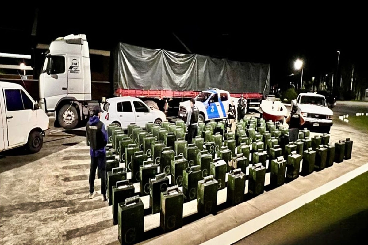 Exitoso procedimiento por contrabando.