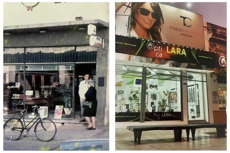 El primer local y el nuevo inaugurado post pandemia