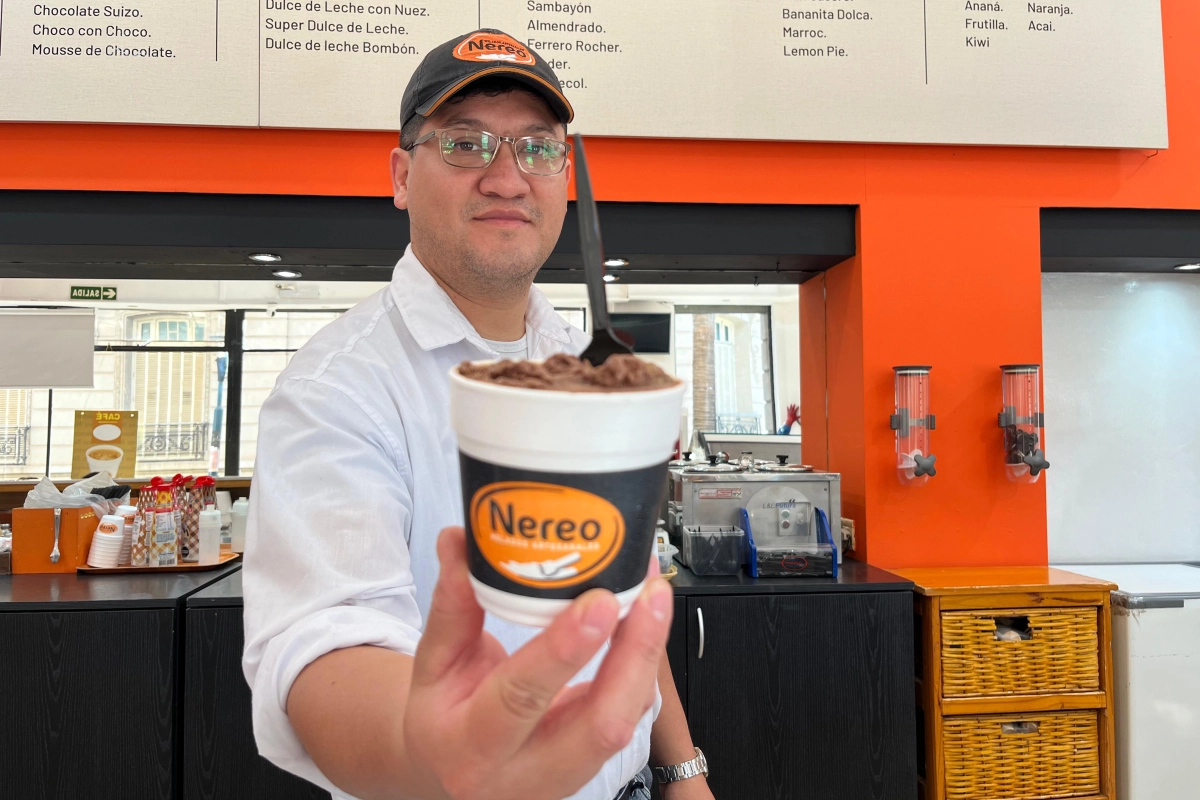 La promoción comprende dos helados de cuarto kilo al precio de uno