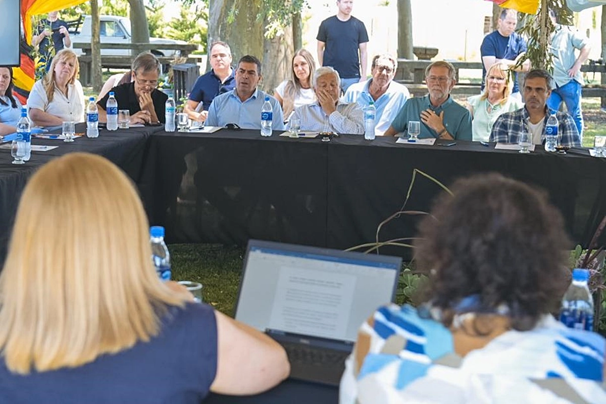 La reunión tuvo lugar en Aldea San Antonio