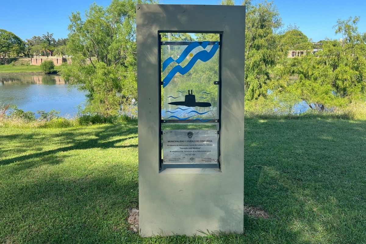 Concordia recuerda al ARA San Juan.