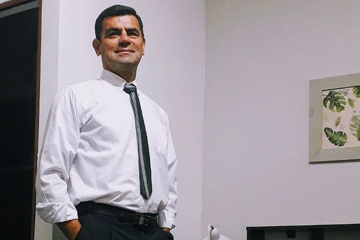 Ezequiel nació en Concordia hace 54 años y hoy vive en Crespo