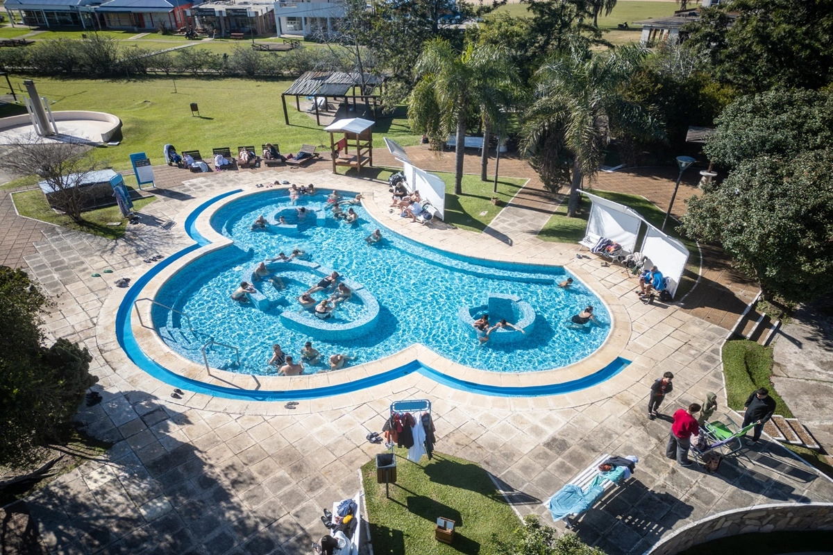 Las termas volvieron a ser uno de los atractivos m&aacute;s convocantes.