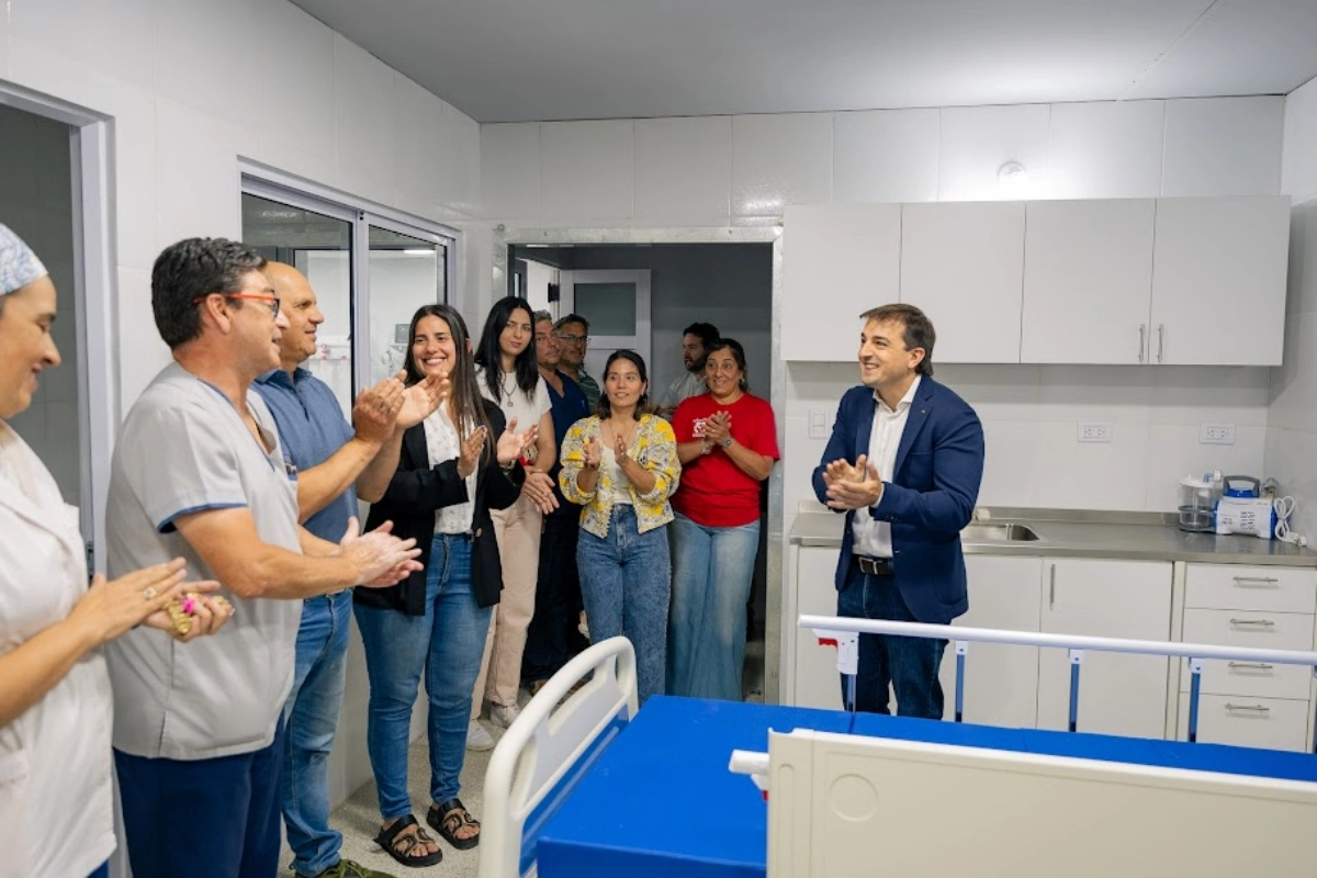 Día de la inauguración de la renovada Sala Pediátrica del Masvernat