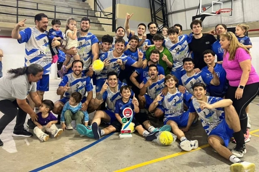 La categoría masculina también firm&oacute; la plaza al Nacional "C" 2026.