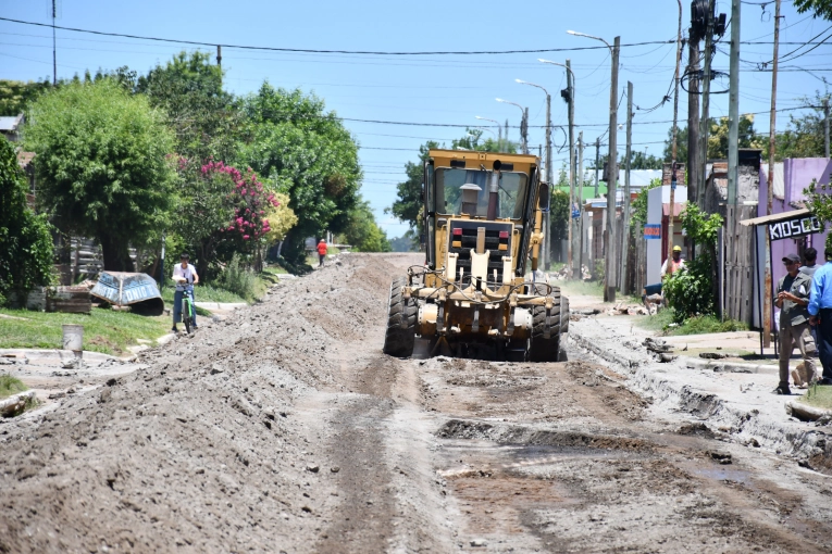Comenzaron los trabajos de repavimentación de una importante calle del ...