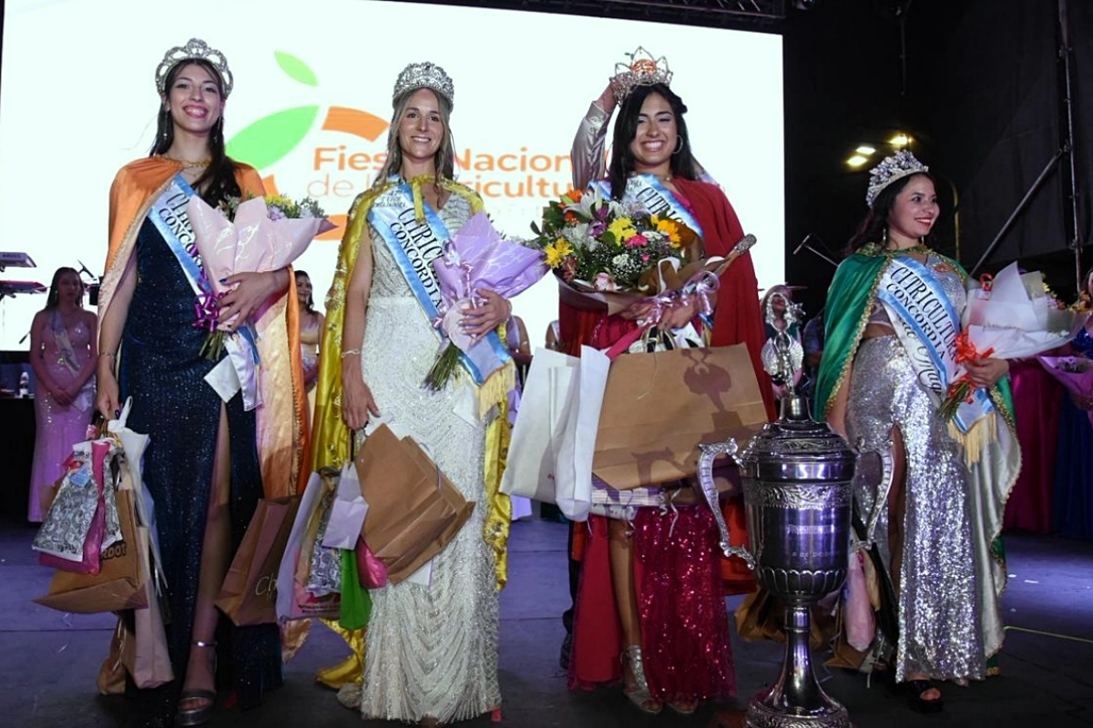 La nueva Embajadora de la Fiesta Nacional de la Citricultura.