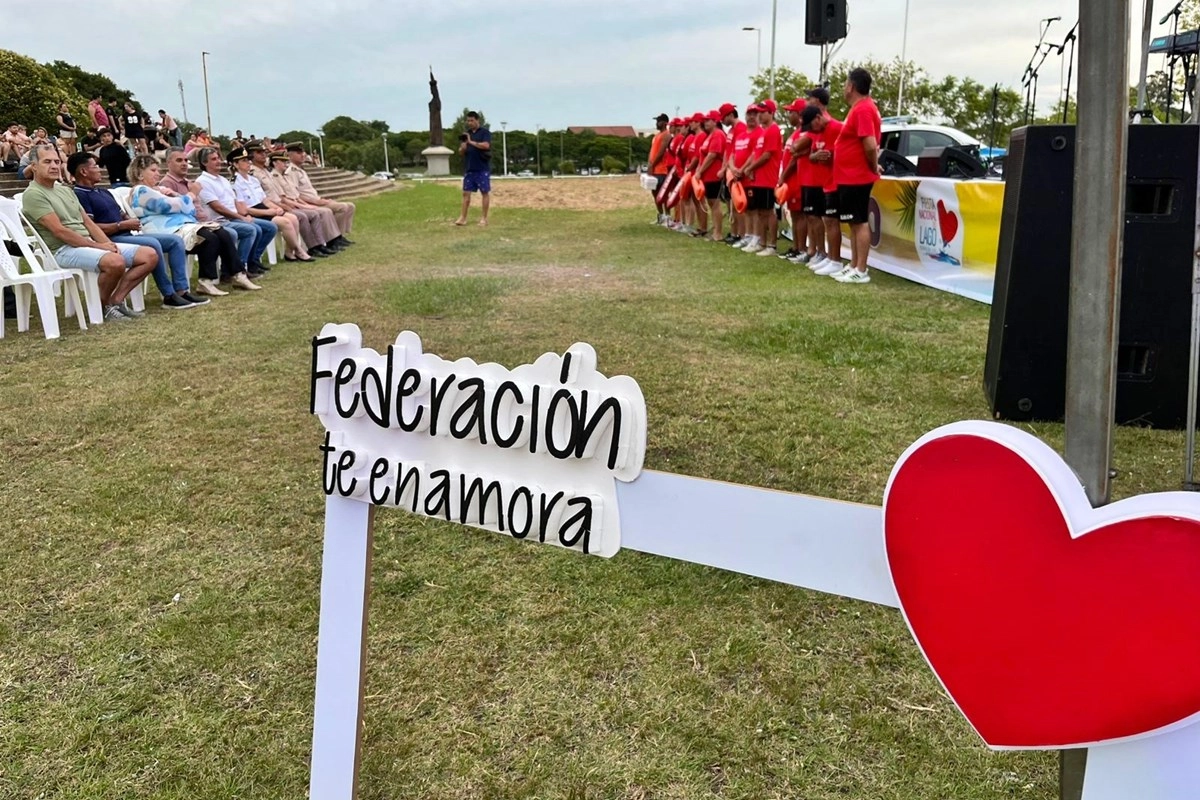 El lanzamiento se concretó en Playa Grande