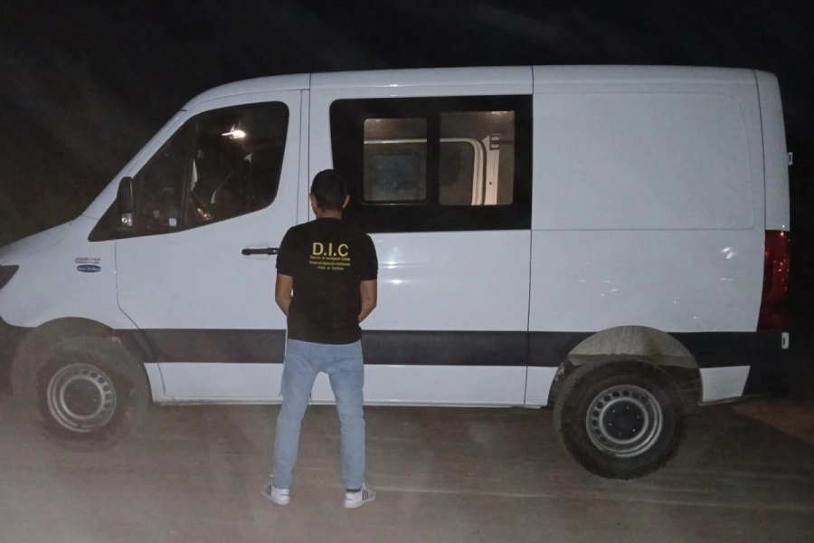 El veh&iacute;culo fue detectado por el puesto caminero Paso Cerrito.