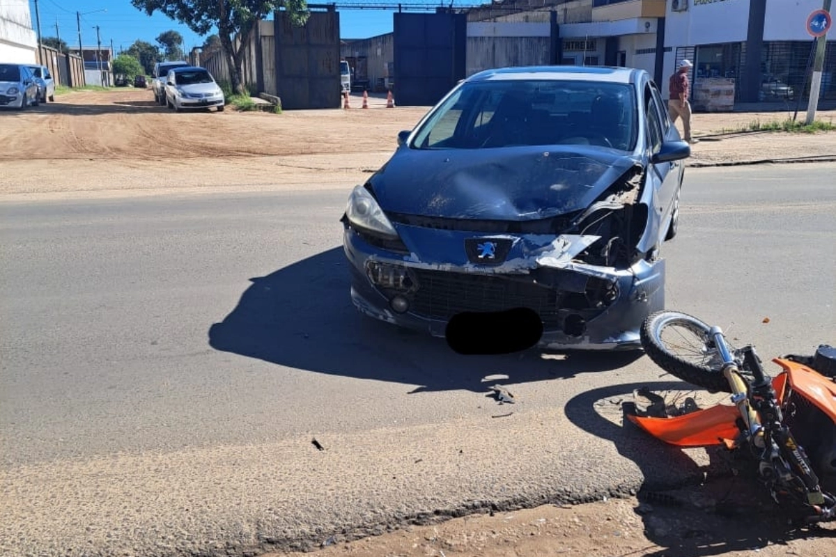 El motociclista debió ser trasladado al hospital Masvernat.