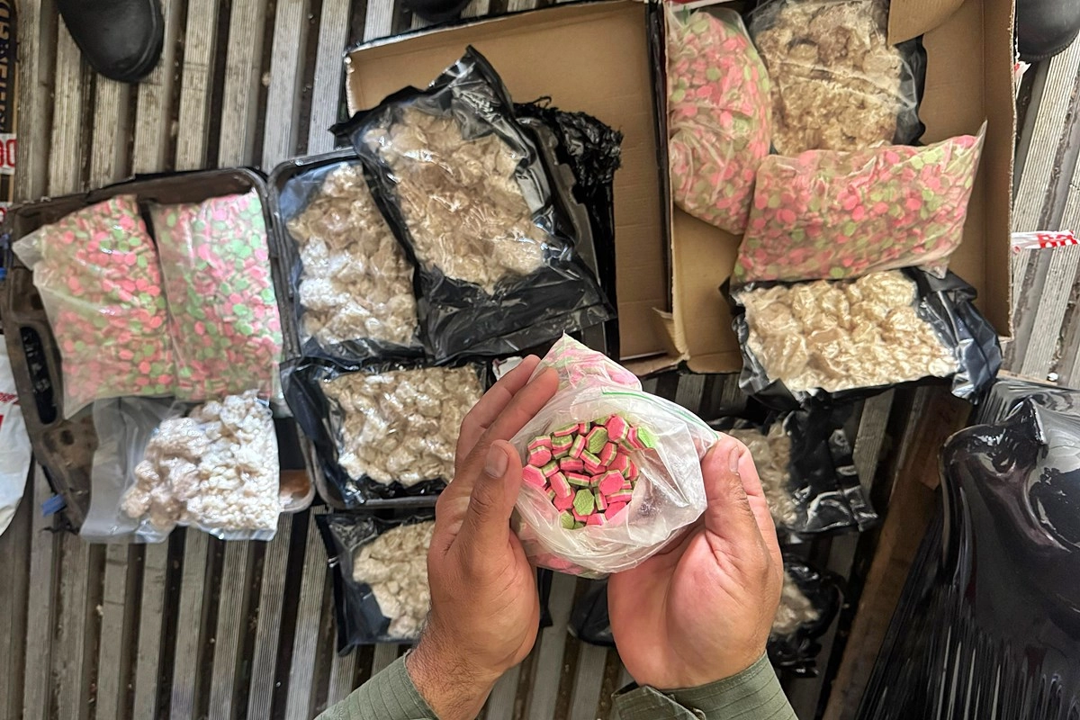 La droga incautada fue valuada en más de 200.000 dólares.