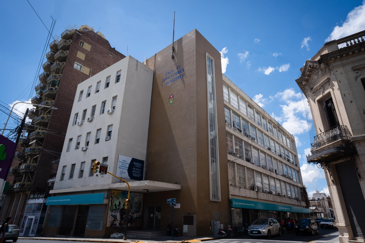 Sede de la Caja de Jubilaciones de la provincia