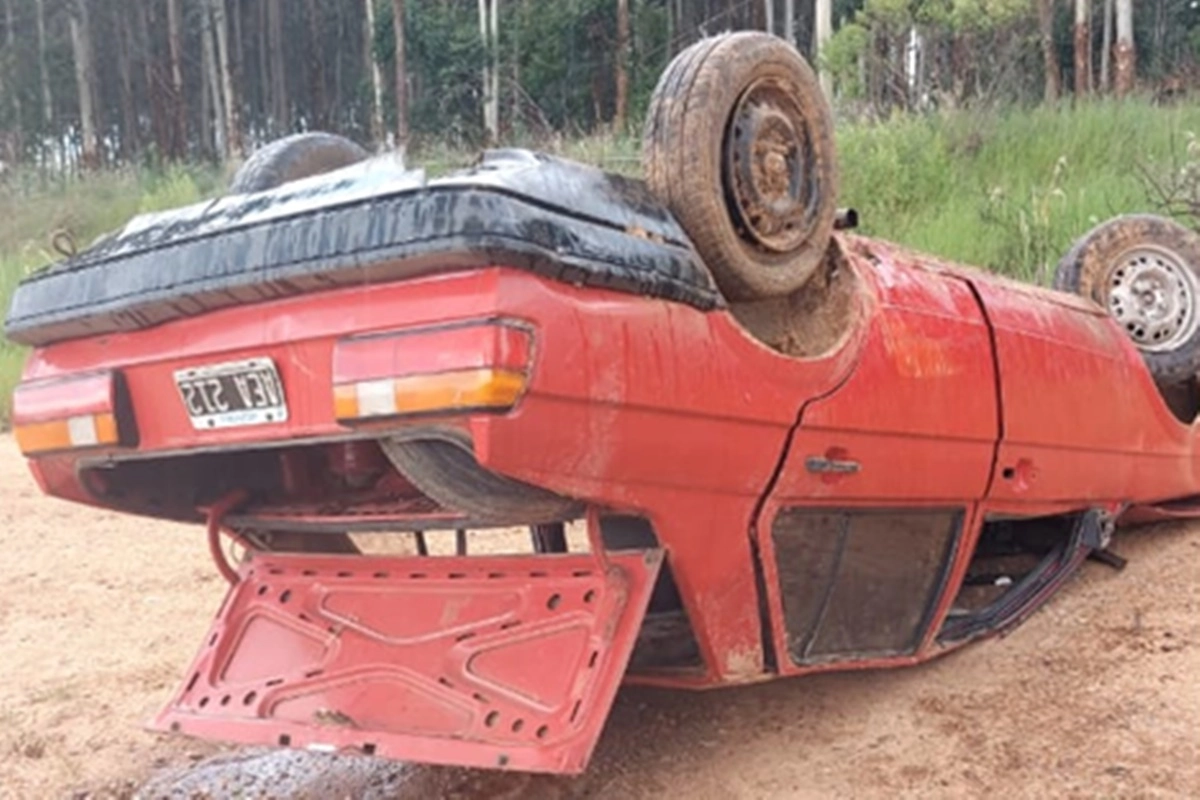 La conductora termin&oacute; hospitalizada.
