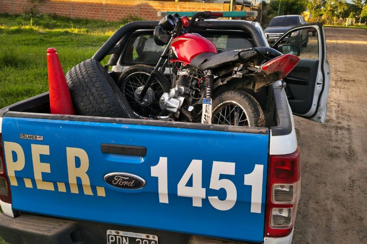 Dos motos secuestradas por hacer picadas.