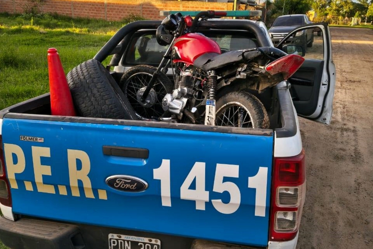 Se identificaron y retuvieron las motos que ocasionaron disturbios.