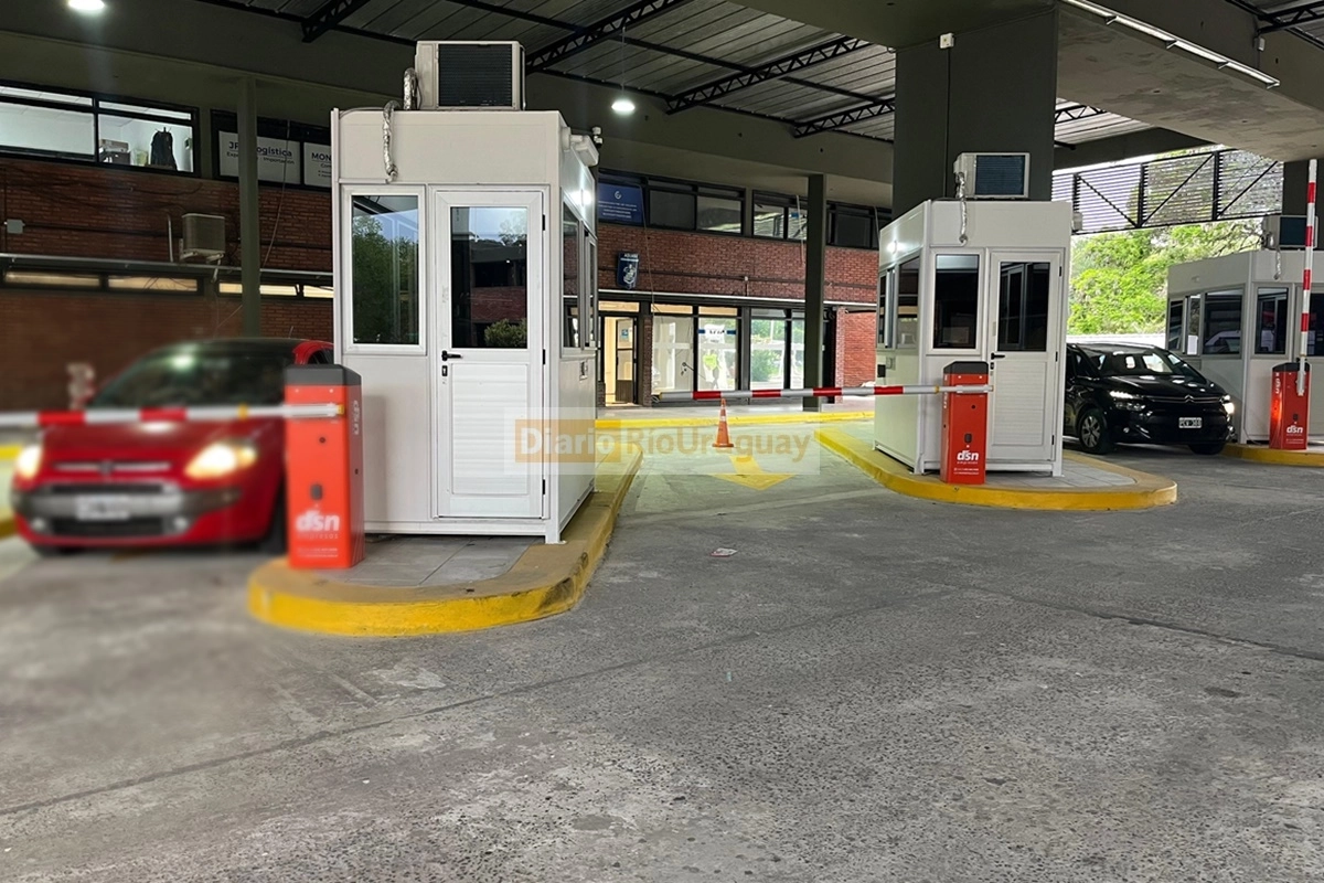 La nuevas cabinas de peaje en Salto Grande