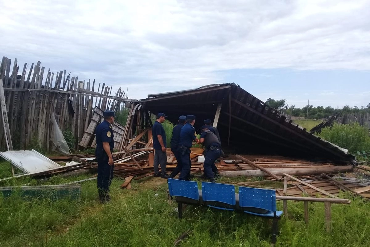 El operativo fue en la ma&ntilde;ana de este viernes 2 de enero en el Barrio La Arrocera.