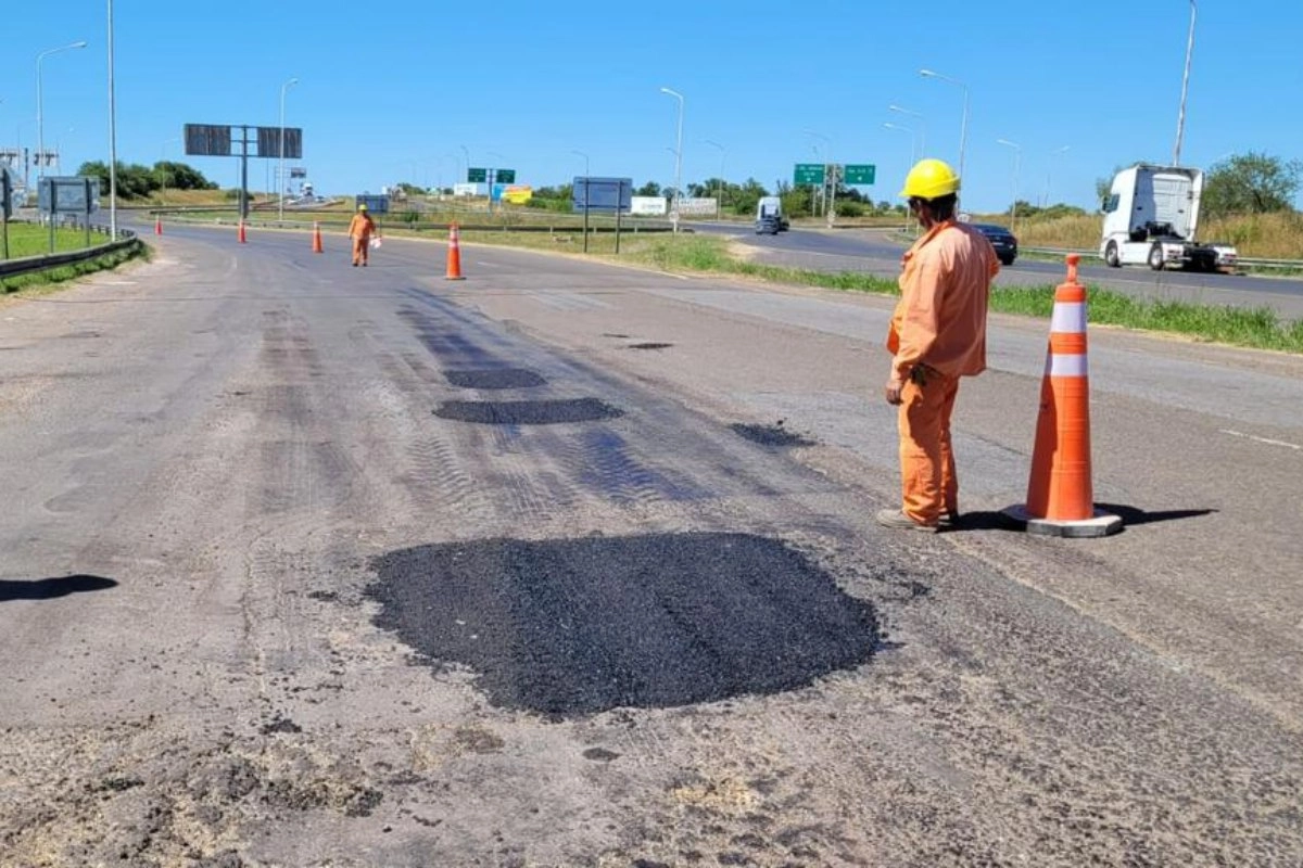 Contin&uacute;an los trabajos de mantenimiento en el Corredor N&deg; 18.