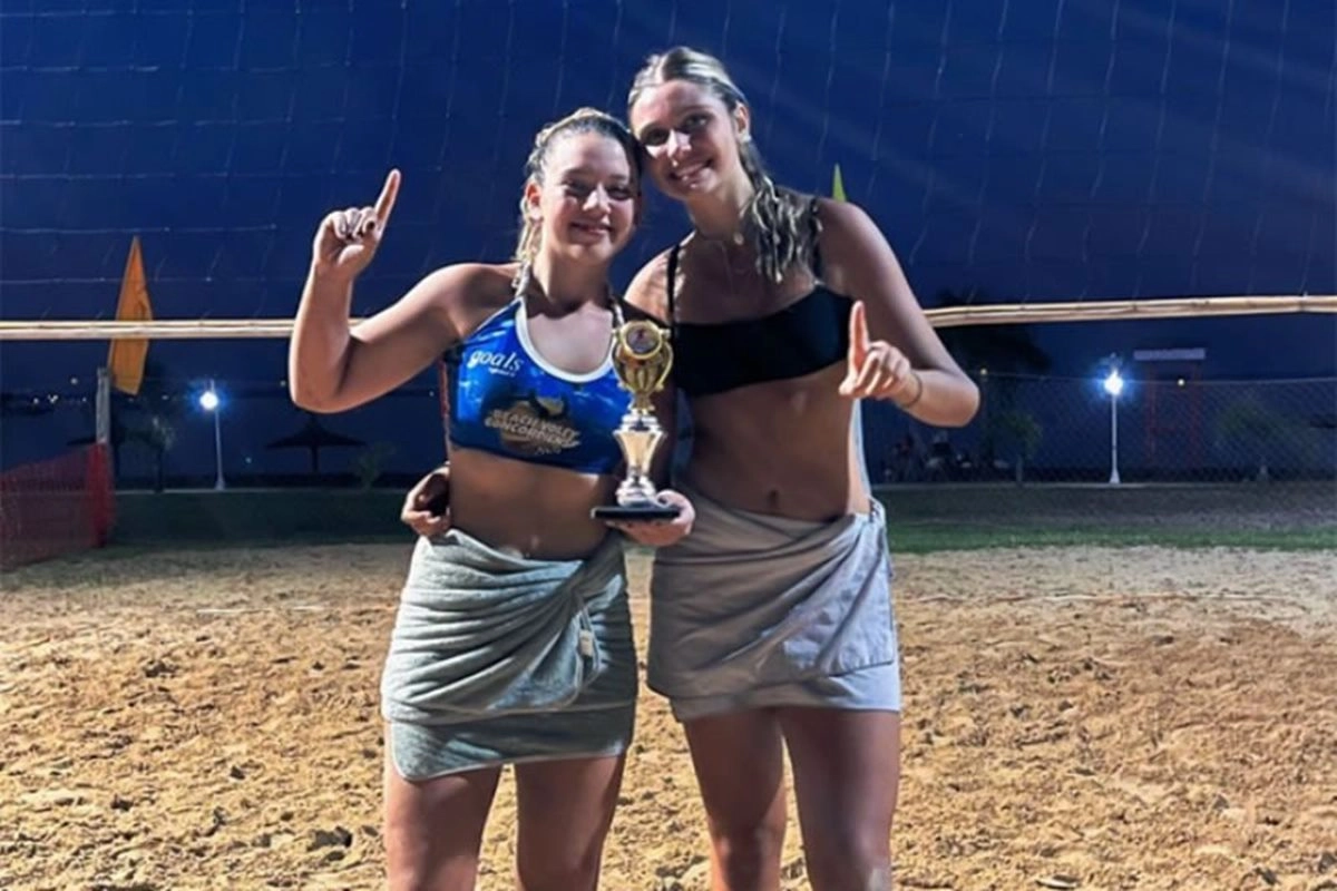 Ambar y Guillermina campeonas de Beach V&oacute;ley en Federaci&oacute;n.