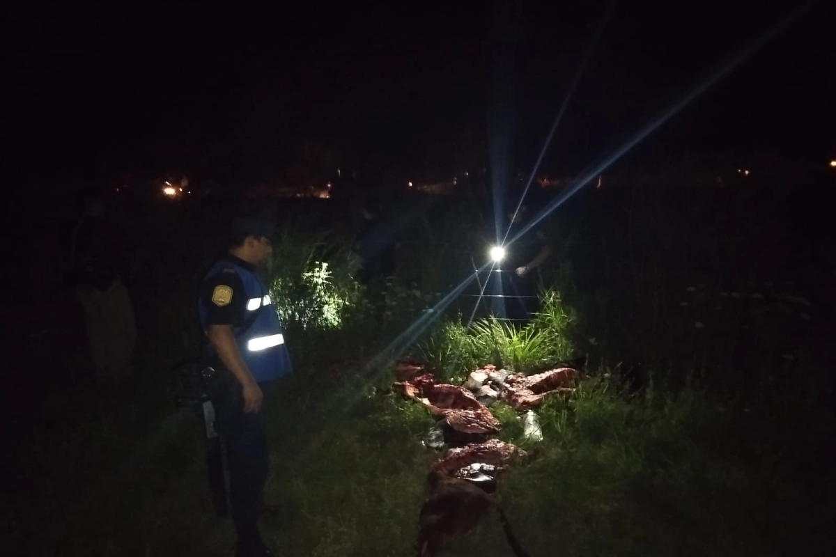 Cay&oacute; una banda relacionada al abigeato.