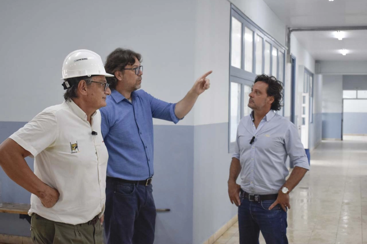 Culminaron las obras en la Esc. T&eacute;cnica N&deg; 1.