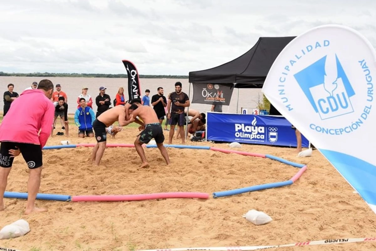 Concepci&oacute;n del Uruguay fue una fiesta ol&iacute;mpica.