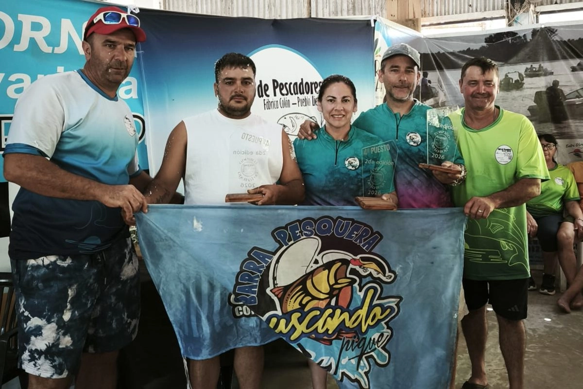 Barra Pesquera de Concordia en Pueblo Liebig.