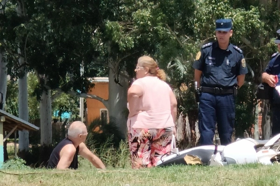 La persona afectada fue trasladada al Hospital Masvernat.