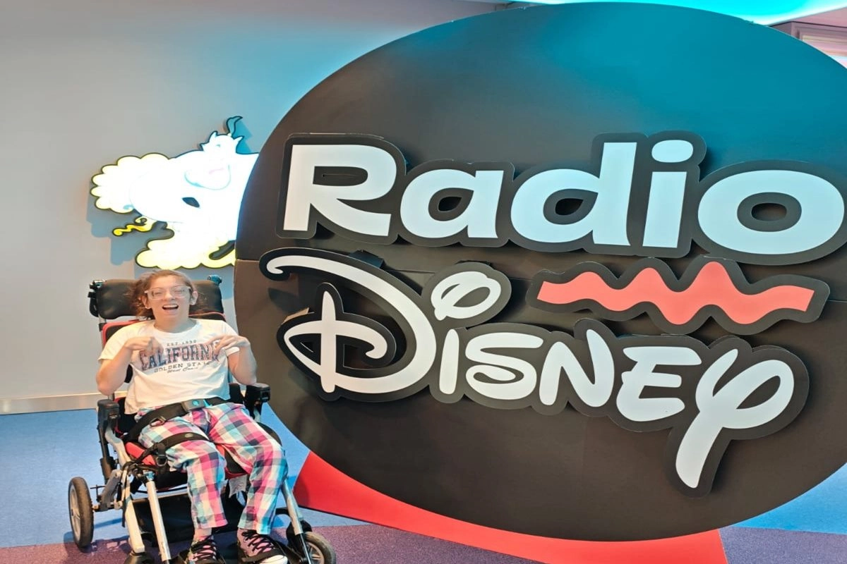 La joven concordiense cont&oacute; su experiencia en medios teniendo par&aacute;lisis cerebral.