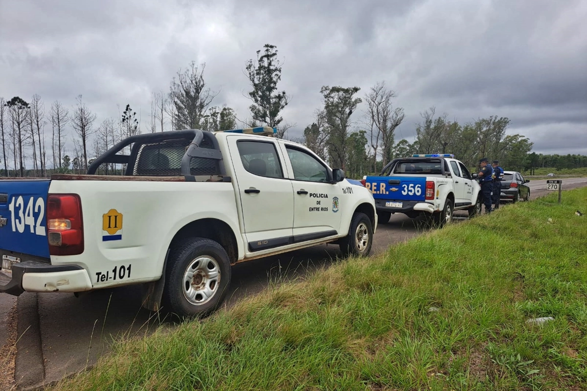 El auto apareci&oacute; en la Autov&iacute;a 14.