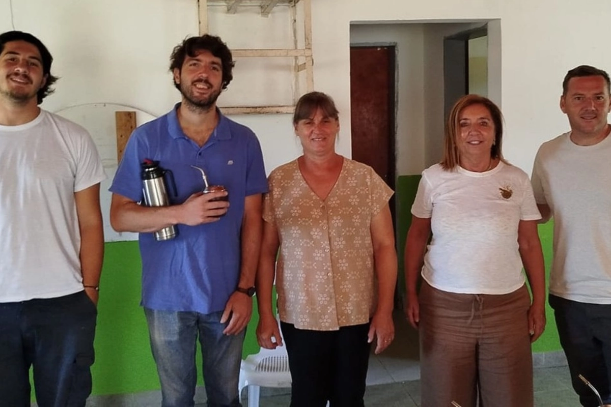 Relevamiento territorial en el departamento Concordia.