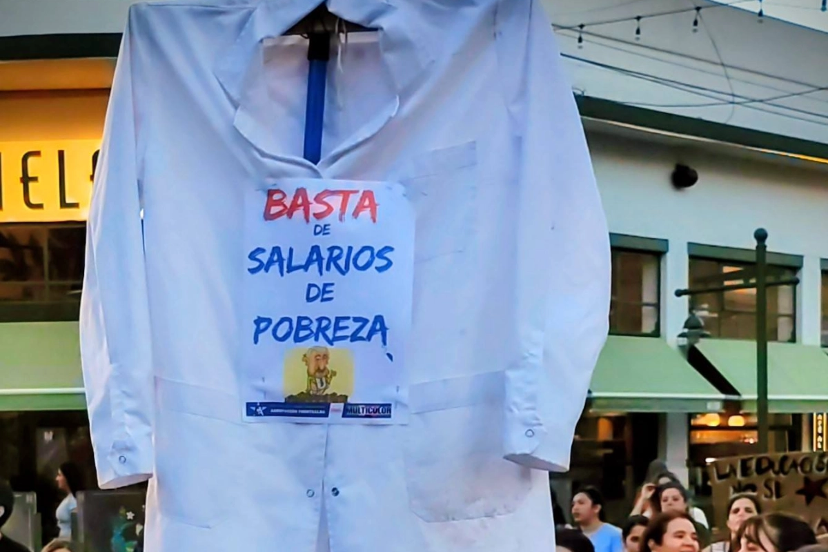 Habr&aacute; protesta docente en varios puntos.