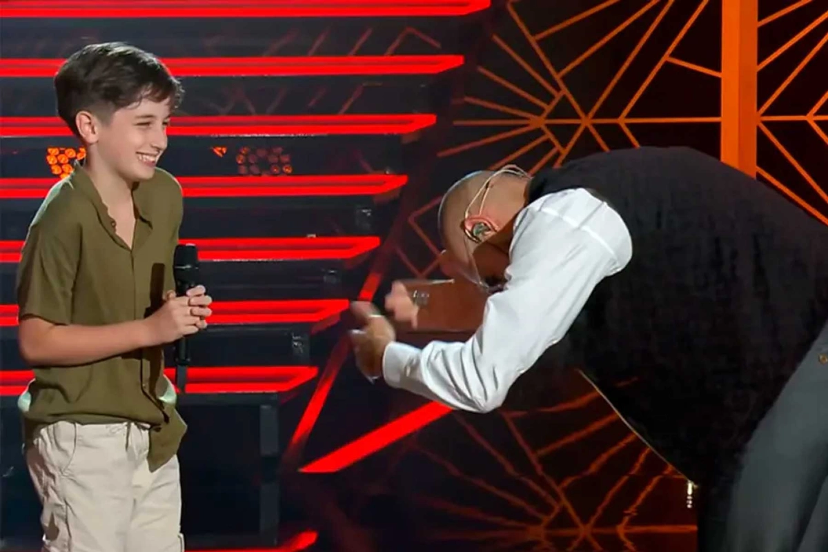 El artista entrerriano emocion&oacute; a todos.